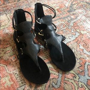 Never worn gladiator sandals aldo